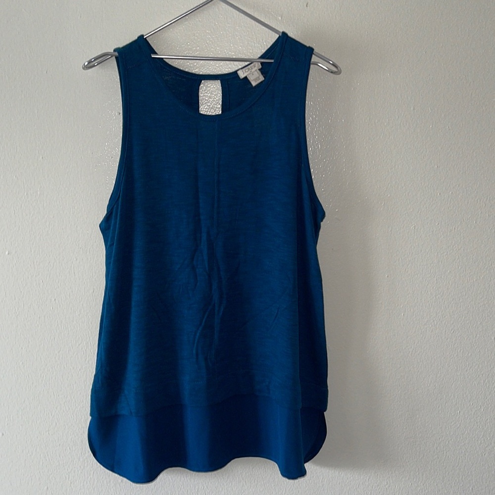 J.crew  sleeveless top, size S